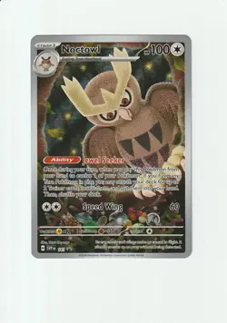 Noctowl SVP141 SVP 141 Pokemon Stellar Crown Black Star Promo - Image 1