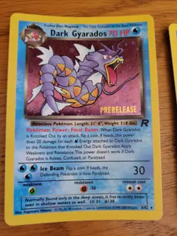 Pokemon - Dark Gyarados (Prerelease) - 08/82 Wotc Promo Holo - Lot Of 4 - Image 3
