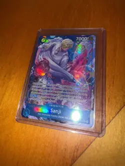 Sanji OP11-051 Alternate Art One Piece Card English A Fist of Divine Speed - Image 2