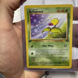 Pokemon Card Bellsprout 49/64 Jungle 1st FIRST EDITION WOTC - NM/MT Pokemon Vtg - Image 1