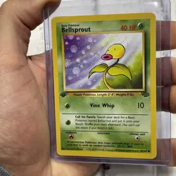 Pokemon Card Bellsprout 49/64 Jungle 1st FIRST EDITION WOTC - NM/MT Pokemon Vtg - Image 2