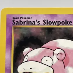 Sabrina's Slowpoke 95/132 - Gym Heroes Unlimited Edition - WOTC Pokemon Card NM - Image 2