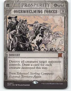 Overwhelming Forces #17 Magic the Gathering Card - Image 1