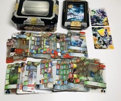 Redakai Conquer The Kairu Game Lot, 146 Cards, Tray, Tin Holder 3 Inst. Cards - Image 1