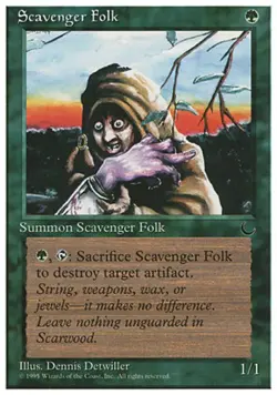 Scavenger Folk - Chronicles # MTG Magic The Gathering - Image 1