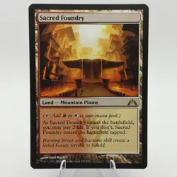 Magic MTG: Sacred Foundry - Gatecrash (GTC) #245 (Near Mint) Rare - Image 1