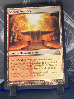 Sacred Foundry Gatecrash Regular NM MTG TCG - Image 1