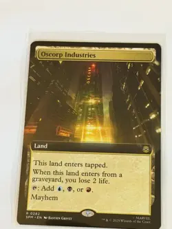 Oscorp Industries Extended Art Marvel's Spider-Man 282 - Image 1