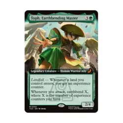 WOTC Avatar: The Last Airbender: Etern Toph, Earthbending Master (Extended NM - Image 1