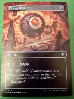 1x - Thran Dynamo - Borderless #658 - Commander Masters - UC NM MTG - Image 1