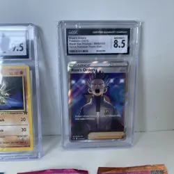Pokemon Graded Slabs Lot of 3 CGC TAG Modern Vintage + Packs - Image 4