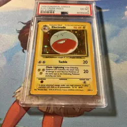 1999 POKEMON TCG JUNGLE NO SYMBOL #2 ELECTRODE-HOLO PSA 6 - Image 5