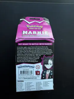 POKEMON TCG Marnie Premium Tournament Collection Box Factory Sealed 820650808760 - Image 3