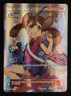 2017 Pokemon XY Premium Trainer Collection Shauna #111A/124 Alternate Art EX-NM - Image 1