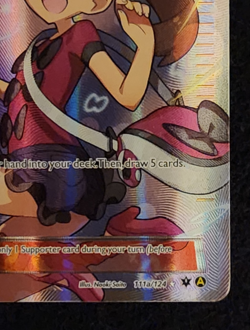 2017 Pokemon XY Premium Trainer Collection Shauna #111A/124 Alternate Art EX-NM - Image 4