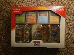 Pokemon Scarlet & Violet 151 5-Pack of Mini Tins and 4 Promos- Bundle -New - Image 1