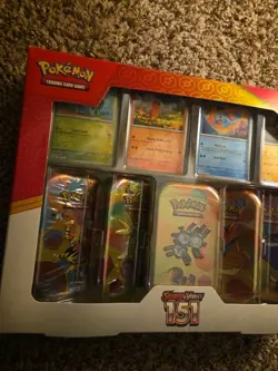 Pokemon Scarlet & Violet 151 5-Pack of Mini Tins and 4 Promos- Bundle -New - Image 5