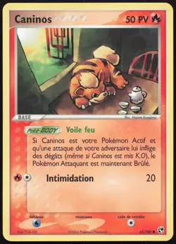 Carte Pokemon Caninos 65/100 Tempete de sable Francais - Image 1