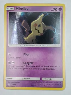 Mimikyu SM99 Holo Promo SM: Promos LP English Pokemon - Image 1