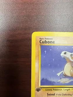 Cubone 50/64 Jungle 1st Edition Pokemon TCG LP - Image 3