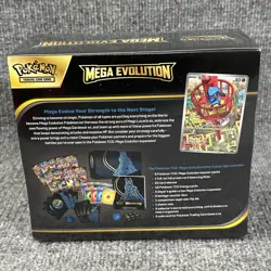 Pokemon TCG - Mega Evolution ETB Elite Trainer Box Lucario- New / Factory Sealed - Image 3