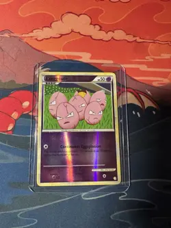 Pokemon TCG Exeggcute Heartgold & Soulsilver 63/123 Reverse Holo - MP - Image 1