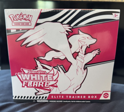 Pokemon Scarlet and Violet White Flare Elite Trainer Box ETB NEW Sealed - Image 1
