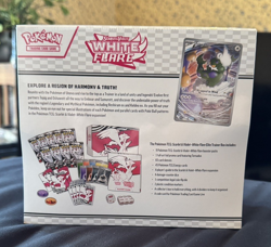 Pokemon Scarlet and Violet White Flare Elite Trainer Box ETB NEW Sealed - Image 2