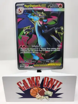Pokemon Mega Charizard X EX 109/094 Phantasmal Flames Full Art Ultra Rare NM sc - Image 1