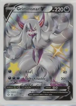 Shiny Full Art - Grimmsnarl V Pokemon Sword & Shield Shining Fates ault #SV116 - Image 1