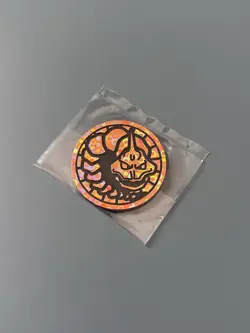 Pokemon Japanese TCG 1998: Nivi City Gym (Brock’s Deck) Onix Coin - Sealed - Image 1
