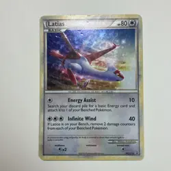 Pokemon Latias HGSS10 Black Star Holo Promo MP - Image 1