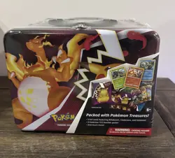 Pokemon TCG Fall 2020 Collectors Chest Tin Lunchbox Factory Sealed and 2023 - Image 2
