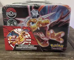 Pokemon TCG Fall 2020 Collectors Chest Tin Lunchbox Factory Sealed and 2023 - Image 4