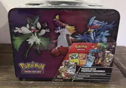 Pokemon TCG Fall 2020 Collectors Chest Tin Lunchbox Factory Sealed and 2023 - Image 5