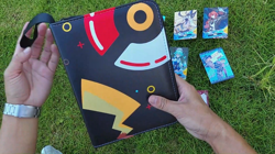 4 Pocket Trading Card Binder for Pokemon Cards, Cards Holder Book 400 Pockets - Image 2