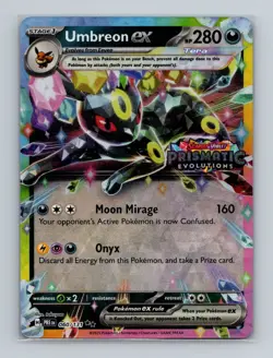 Umbreon ex - (Prismatic Evolutions Stamp) Promo Miscellaneous Cards & Products 0 - Image 1