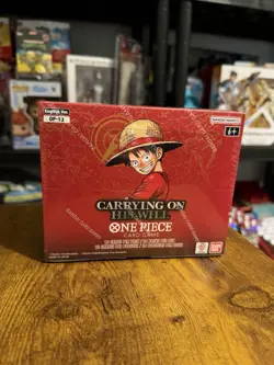 One Piece TCG OP13 Carrying On His Will Booster Box English Sealed - Image 1