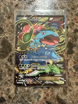 Venusaur EX - XY123 - Full Art Promo Black Star Rare - Pokemon Card - Image 1