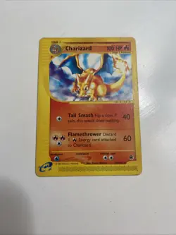 Pokemon TCG 2002 Charizard Expedition Base Set Regular Rare Card 39/165 - Image 1