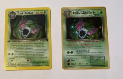 Pokemon Card - Dark Golbat Team Rocket 1st Edition 7/82 Holo Rare - Image 1
