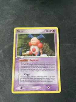 Pokemon Ditto Mr. Mime 38/113 Delta Species Uncommon Card - Image 1