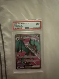Pokemon 2023 Paldea Evolved Ultra Rare Card #246 Noivern EX, PSA 9 - Image 1