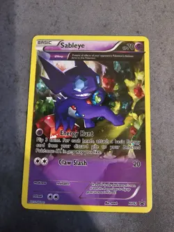 Pokemon TCG Sableye XY Black Star Promos Holo Card XY92 2015 Promo - Image 1