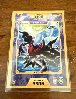CARD POKEMON MASTER JOURNEYS 3R #192A DARKRAI 2023 PERU Edition TCG - Image 1