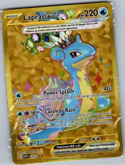 Lapras ex SVP 164 SV: Scarlet & Violet Promo Cards - Pokemon Card - Sealed - Image 1