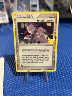 Rocket's Admin - 86/109 Celebrations Classic Collection - Pokemon TCG Cards - NM - Image 1