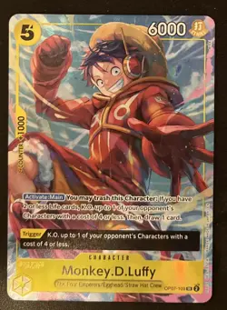 Monkey.D.Luffy (Illustration Box Vol.3) OP07-109 One Piece Promotion Cards Foil - Image 1