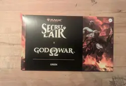 MTG Secret Lair x God of War: Greek ~ Sealed in Hand! - Image 1