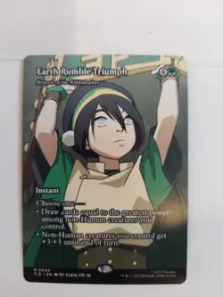 Earth Rumble Triumph - Return of the Wildspeaker (Borderless) Avatar: The... - Image 1